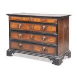 WALNUT CHEST OF DRAWERS LOMBARD VENETO 18th CENTURY