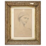 ITALIAN PENCIL DRAWING LATE 19TH CENTURY