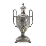 SILVER-PLATED SAMOVAR UNITED KINGDOM EARLY 20TH CENTURY