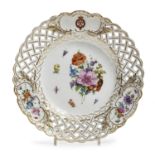 PORCELAIN PLATE MESISSEN 19th CENTURY