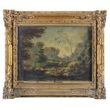 OIL PAINTING IN THE MANNER OF GASPARD DUGHET 19th CENTURY