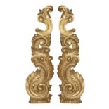 PAIR OF FRIEZES IN GILTWOOD 18th CENTURY