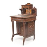 PALISANDER WRITING DESK EARLY 20TH CENTURY