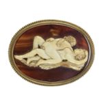 RARE AGATE CAMEO EARLY 20TH CENTURY