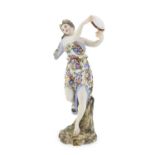 PORCELAIN FIGURE PROBABLY GERMANY LATE 19th CENTURY