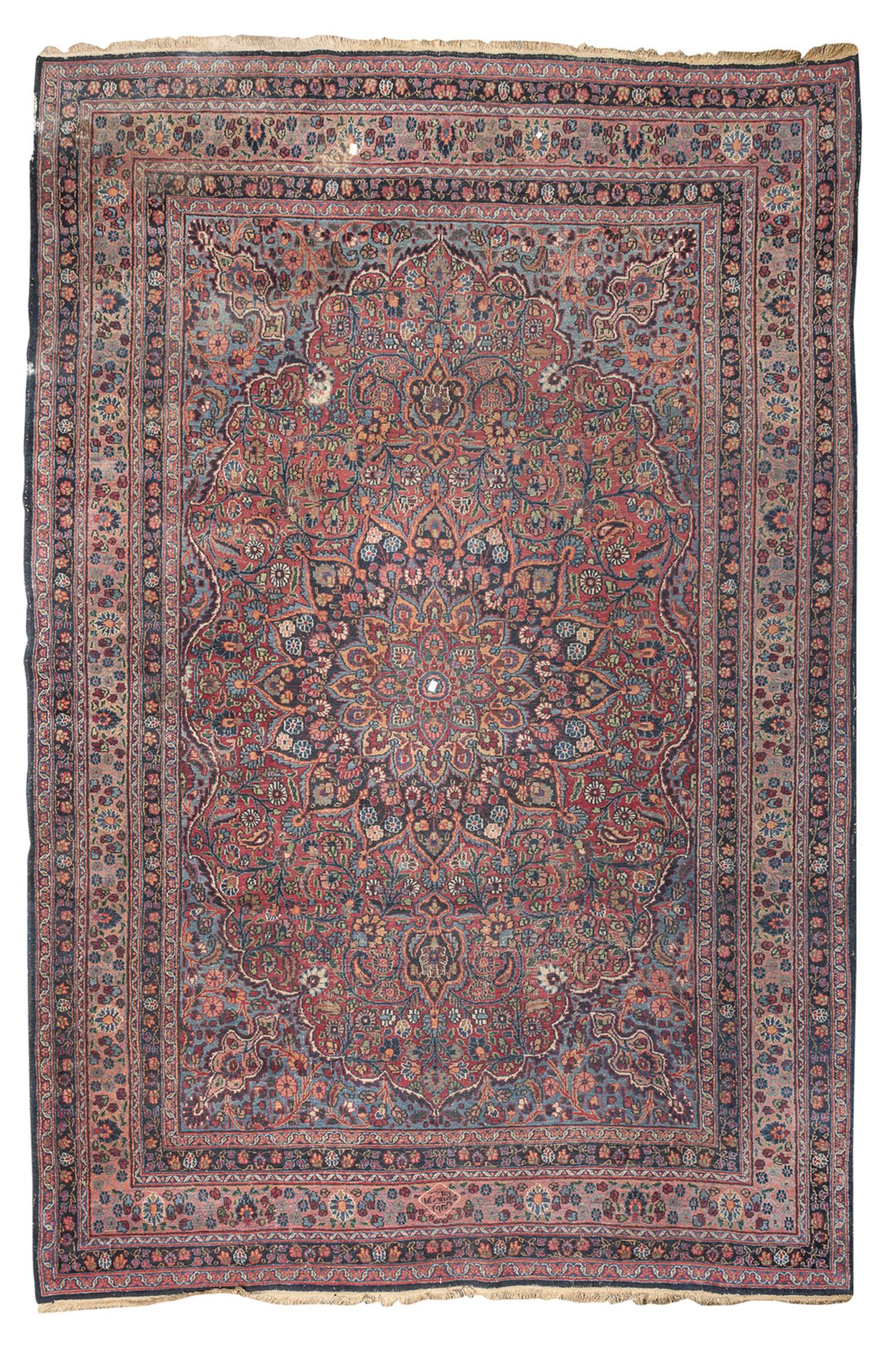 MASHED RUG EARLY 20TH CENTURY