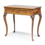 WRITING DESK IN PINK EBONY EARLY 20TH CENTURY