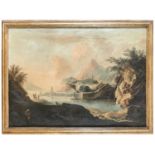 NORTHERN ITALIAN OIL PAINTING END OF THE 17TH CENTURY