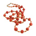 CORAL NECKLACE