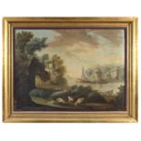 DUTCH OIL PAINTING LATE 18th CENTURY