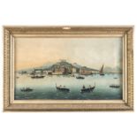 NEAPOLITAN OIL PAINTING 19TH CENTURY