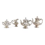 SILVER TEA AND COFFEE SET ALESSANDRIA 1944/1968