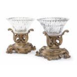 BEAUTIFUL PAIR OF BRONZE CENTERPIECES 19TH CENTURY