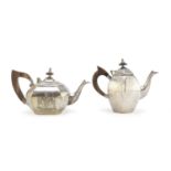 TEAPOT AND COFFEE POT IN SHEFFIELD UK LATE 19th CENTURY