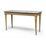BEAUTIFUL CONSOLE IN GILTWOOD PIEDMONT LOUIS XVI PERIOD