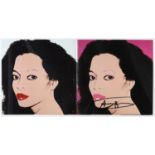 DIANA ROSS VINYL RECORD COVER BY ANDY WARHOL 1982