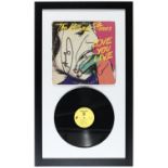 ROLLING STONES COVER AND VINYL RECORD BY ANDY WARHOL