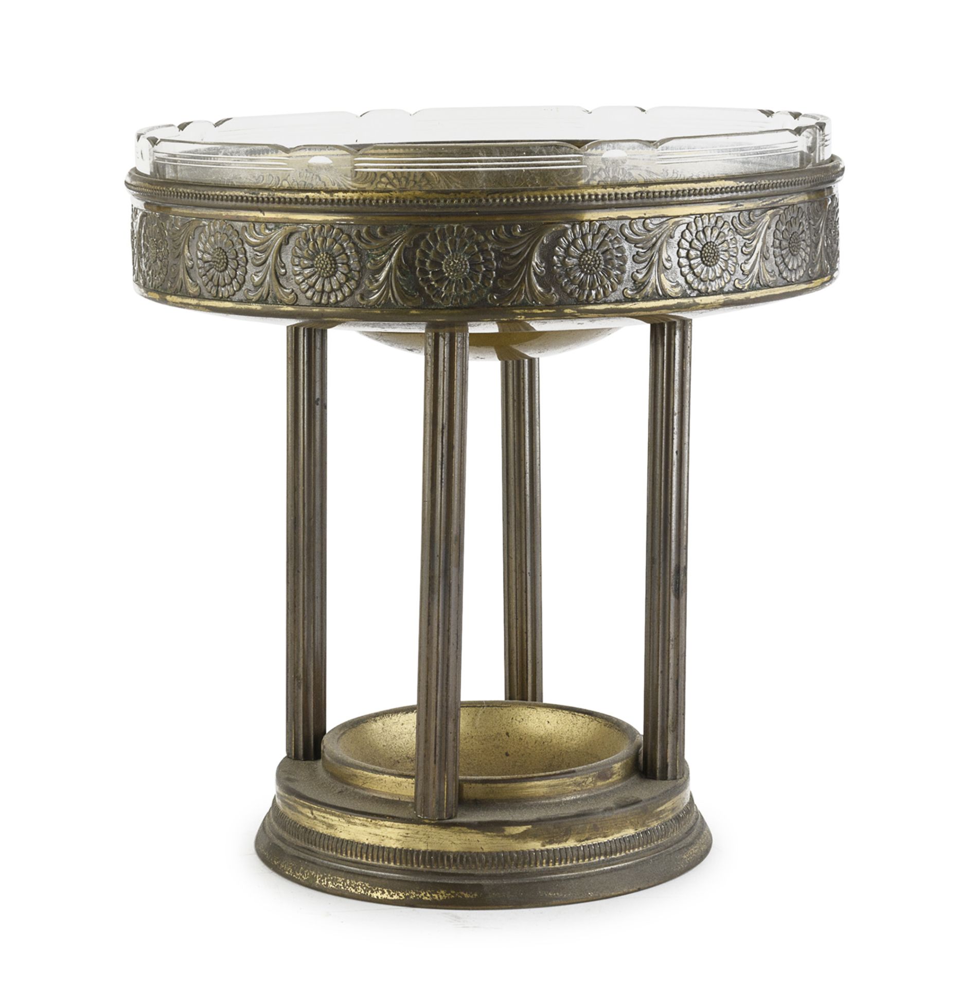 GILDED METAL STAND WMF EARLY 20TH CENTURY