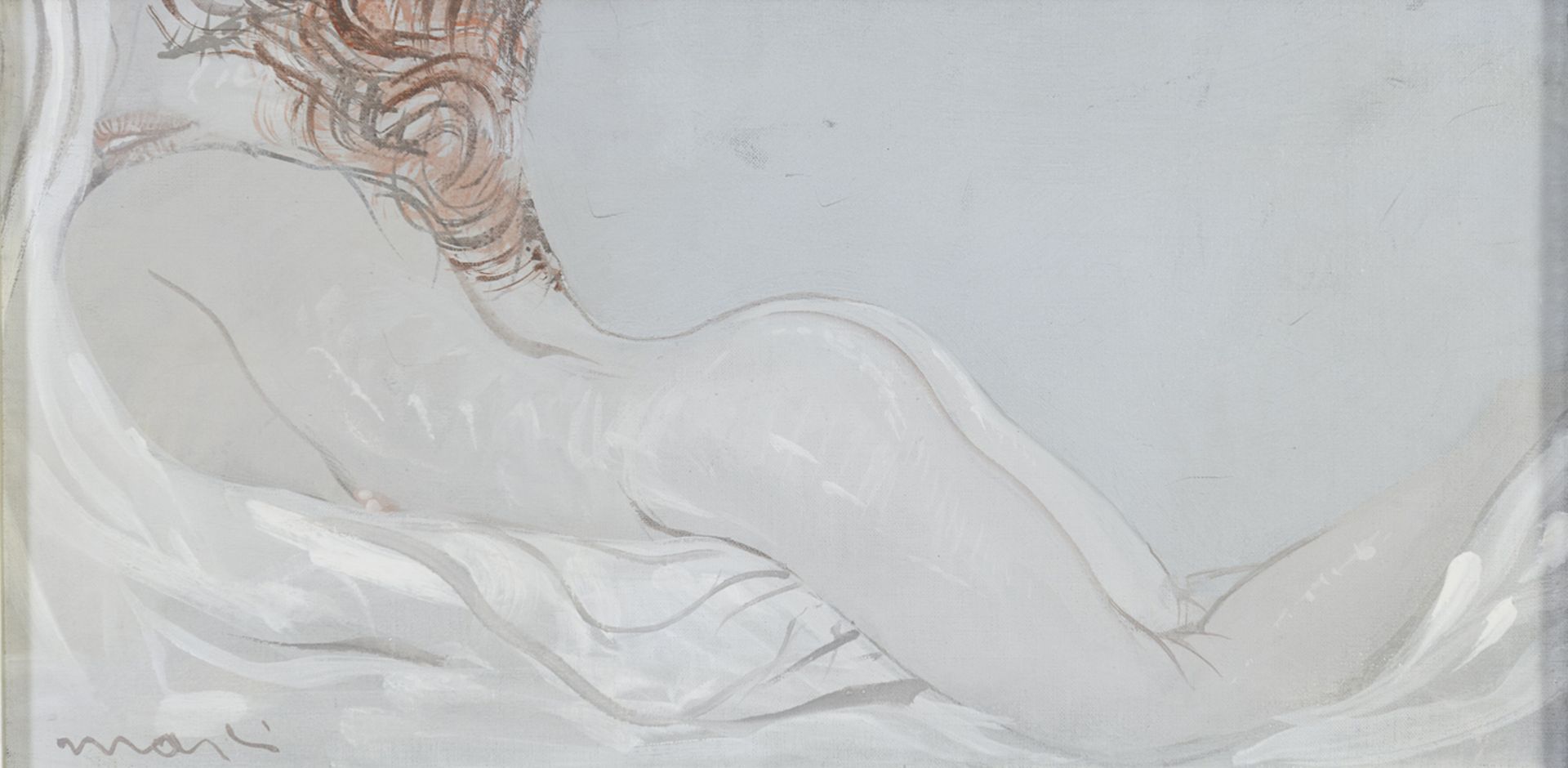 OIL NUDE BY EDOLO MASCI 1973