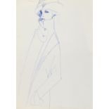 NINETEEN FASHION DRAWINGS 1970s