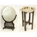 CHINESE MIRROR STAND ETC.