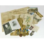 WWI & WWII MEDAL GROUPS ETC.