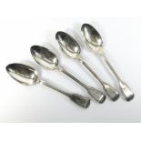 SILVER TABLESPOONS.