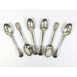 SILVER TEASPOONS.