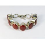 CARNELIAN BRACELET.