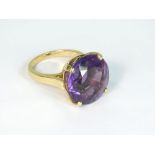 AMETHYST RING.