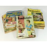 1950'S HANDICRAFTS MAGAZINES.