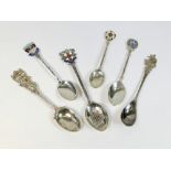 SOUVENIR SPOONS.