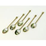 ENAMELLED SPOONS.