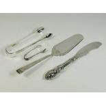 SUGAR TONGS ETC.