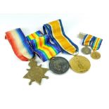 WWI MEDALS.