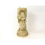 ALABASTER FIGURE.