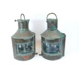 SHIPS OIL LAMPS.