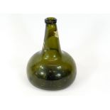 SALVAGED WINE BOTTLE.