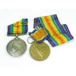 WWI MEDALS (CANADA). A WWI pair,