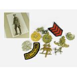 REGIMENTAL BADGES ETC.