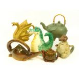 NOVELTY TEAPOTS.