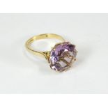 AMETHYST RING.