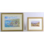 British School (20th century): two watercolours, both unsigned and by different artists,