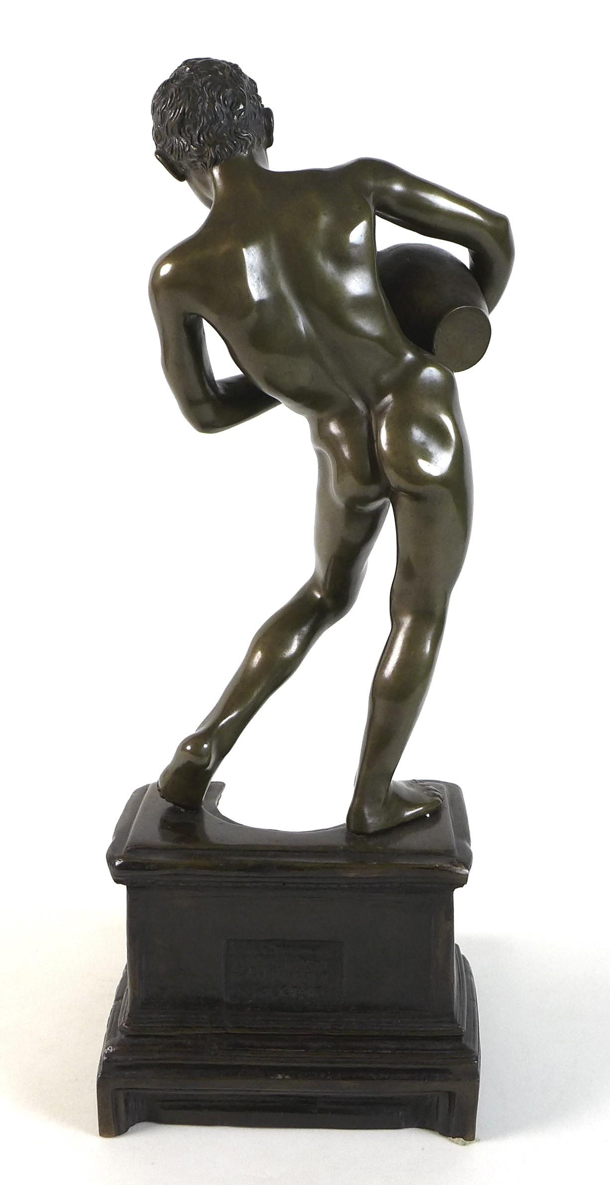 Vincenzio Gemito (Italian 1852-1929): 'L'Acquaiolo' (The Water Carrier), a bronze figural - Image 5 of 7