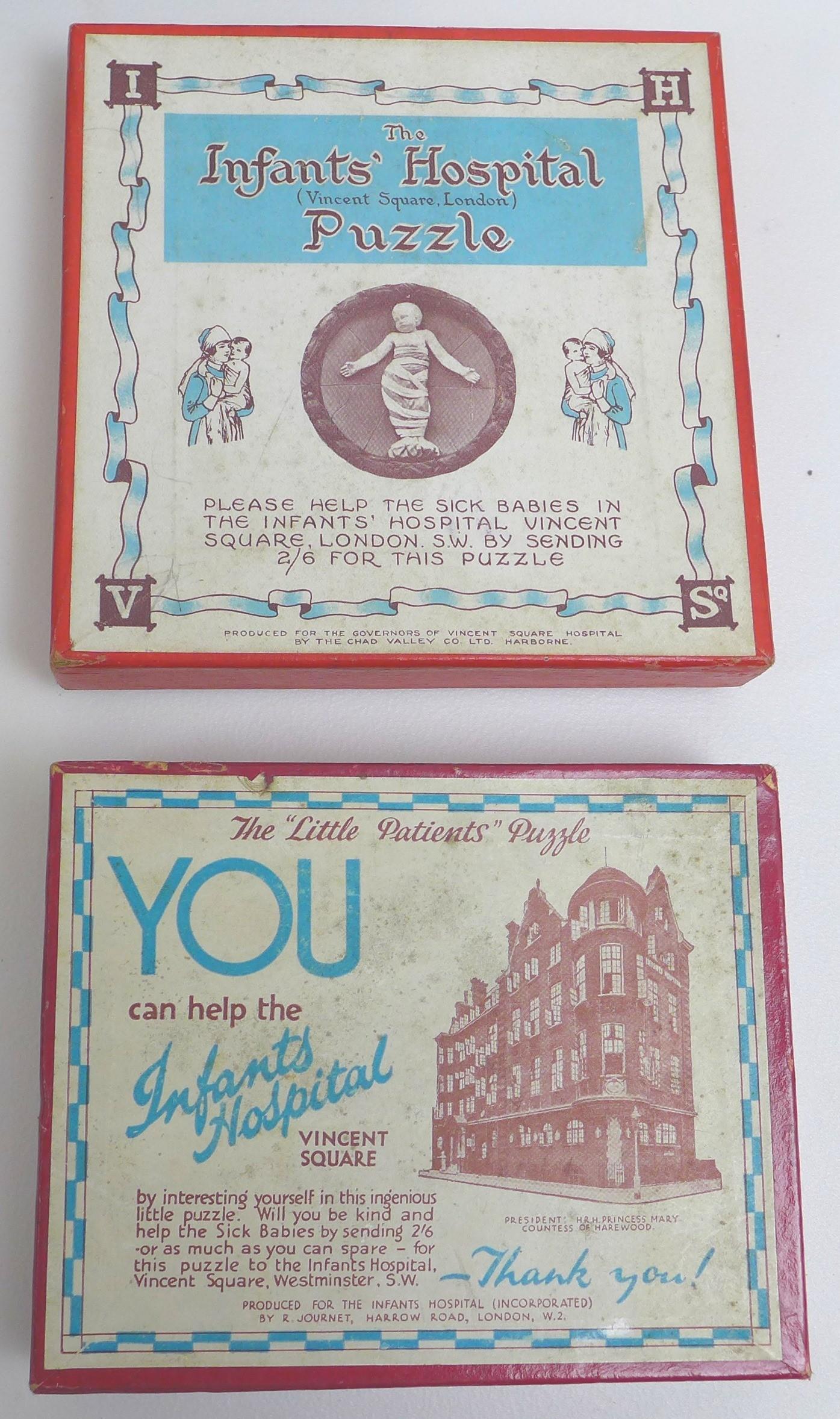 A collection of fourteen vintage mid 20th century puzzles, including two Infants Hospital St. - Image 6 of 6