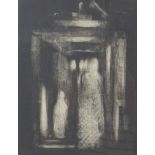 After L. Bird (British, late 20th century): a collection of seven abstract prints, including a