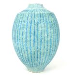 Peter Fraser Beard (British, 20th century): a large vase of ovoid form, with shouldered top to a