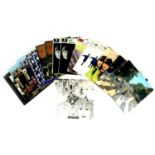 A collection of Beatles vinyl, comprising a second pressing of 'Abbey Road' in stereo (PCS7088,