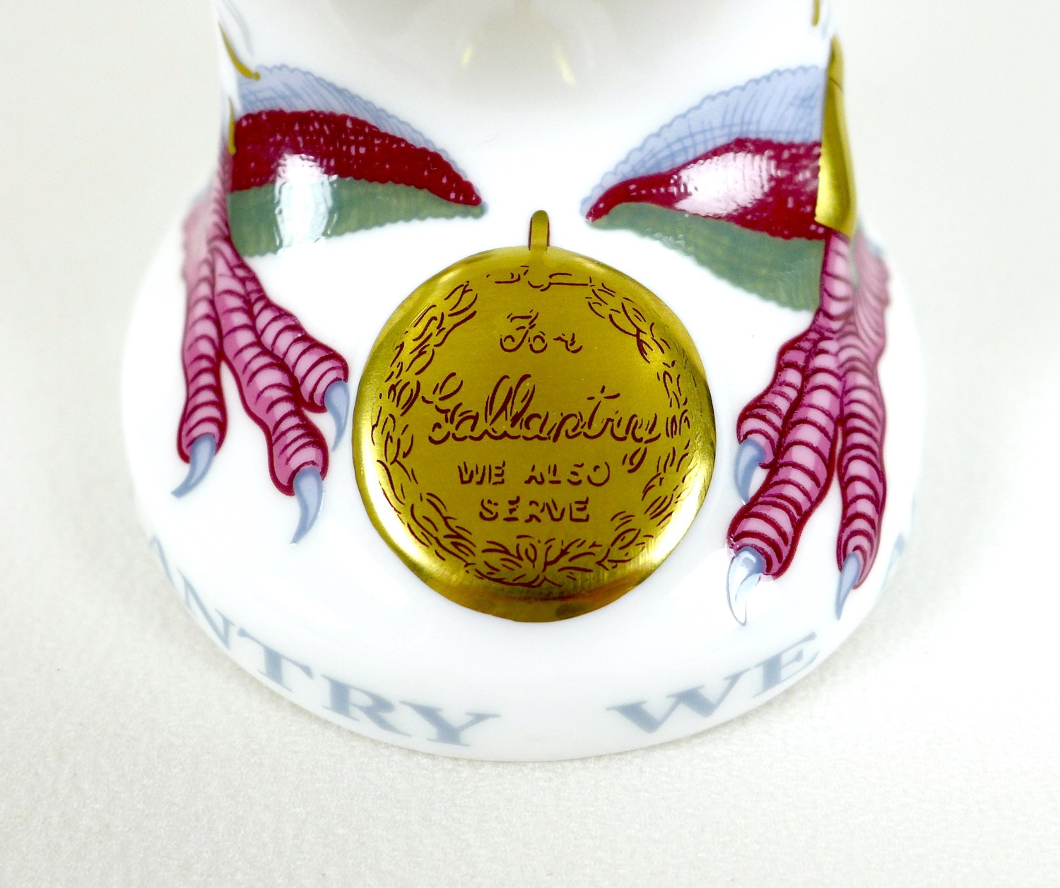 A Royal Crown Derby commemorative paperweight, modelled as 'War Pigeon', In recognition of all World - Image 8 of 10