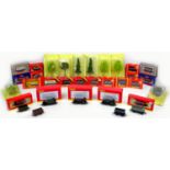 A collection of Hornby OO gauge railway models, including three boxed Hornby Collector locomotives